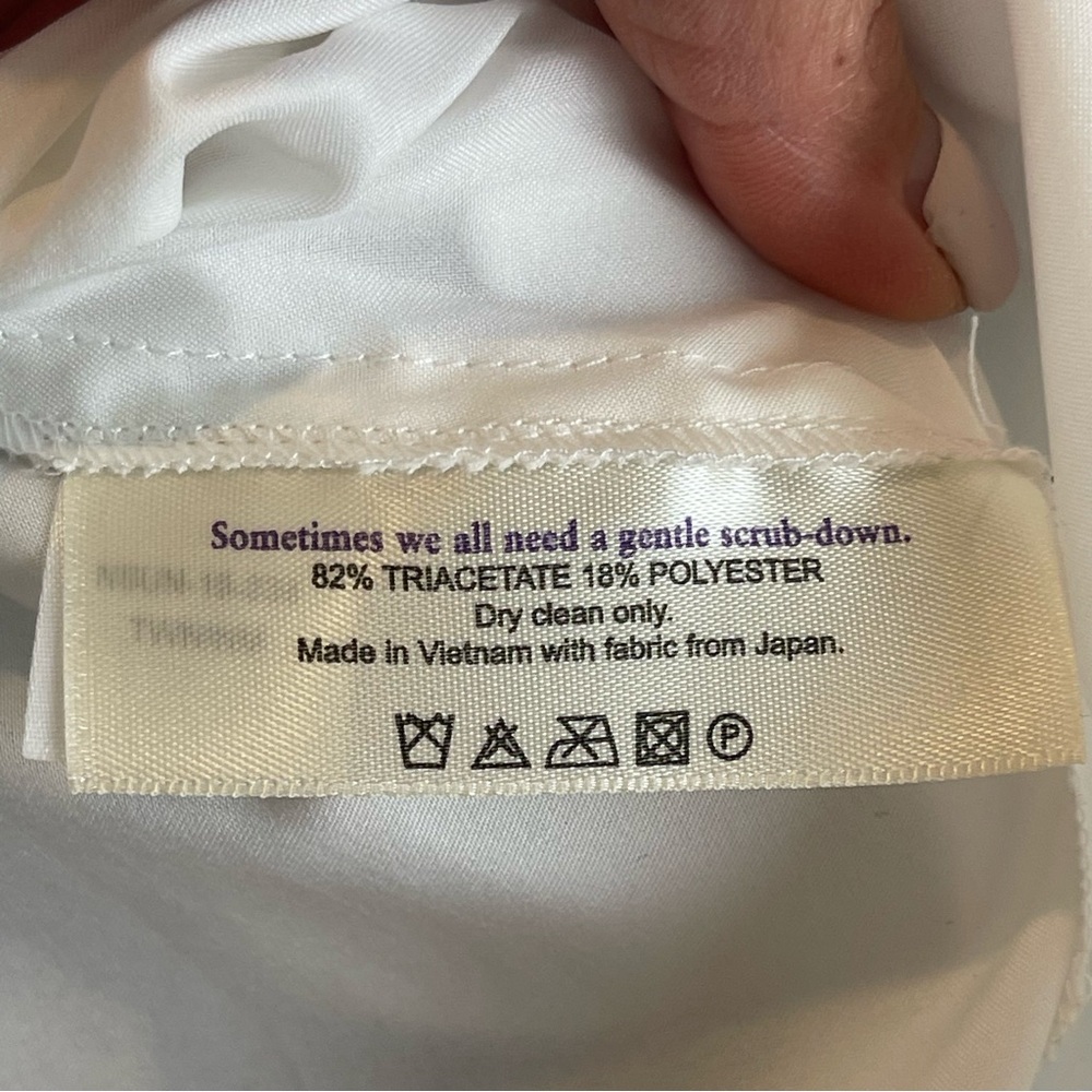 MM Lafluer Townsend Top Indigo Marble Sz. S - Picture 11 of 11